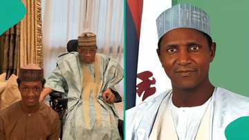 Late Yar Adua's son shares stance on politics after private meeting with General Ibrahim Babangida