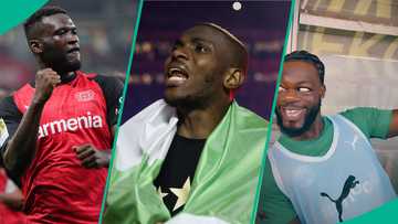 "What's this?" Reactions as Osimhen, Boniface, Ideye, Nwabali feature in Broda Shaggi comedy skit, video