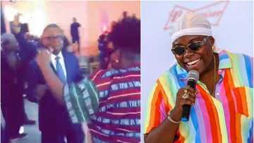 Bidiyon Dangote yana tika rawa tare da fitacciyar mawakiya Teni a Amurka