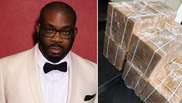 TheDonsBlessings: Don Jazzy gives 10 generators to business owners (photos, video)
