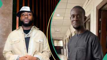 Davido shares touching moments with man with cerebral palsy, gifts him dollars, video trends