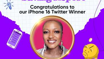 Half of my problems are solved: Lady wins brand new iPhone 16 on PalmPay 'Share Your Earnings' promo