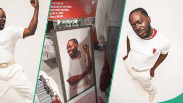 Adekunle Gold unveiled as face of Manchester United's new fashion collection: "Our Worldwide model"