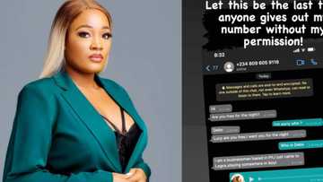 BBNaija’s Lucy blows hot after stranger sends her WhatsApp message, asks if she is free for the night