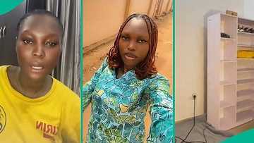 Lady cries out, shares painful experience with former landlord who made her go through 'hell'