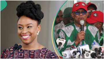 Chimamanda Adichie introduces Peter Obi as man who won the presidential election”