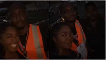 Lagos state governorship election: Omoni Oboli and IK Osakioduwa arrive polling unit at 6:30am