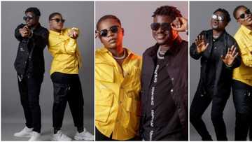 Comedian Kennyblaq shares lovely photos with twin sister as they celebrate birthday, drops account details