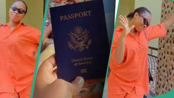 Nigerian lady shares her excitement as her son become US citizen, video emerges