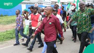 BREAKING: Anxiety as NLC president Ajaero arrives police facility over alleged terrorism financing