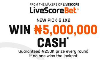 Pick 6 1x2 Jackpot Winner Emerges from Benue State