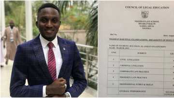 Nigerian law school student graduates with 2nd class lower despite having 4 A and 1 B, many react to result