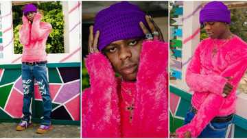 Singer Mohbad stirs funny reactions with new pics, fans say he ditched Marlians' no-belts code