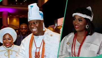 Ooni of Ife's wife, Olori Ashley Folashade makes bold claim about her son's position, shares reason