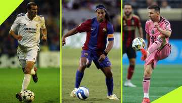 Top 7 players with the greatest first touch in football history, including Ronaldinho