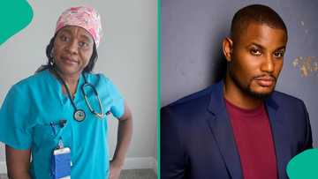 Abroad nurse speaks about actor Alexx Ekubo's wife, sends powerful message to her