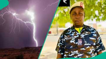 Breaking: Panic as thunderstorm kills Nigerian police officer on duty, location emerges