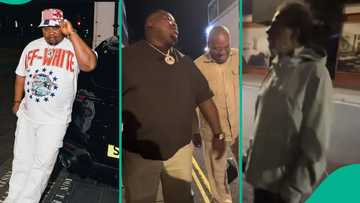 “Help if u wan help”: Cubana Chiefpriest dragged over encounter with beggar in London, clip trends