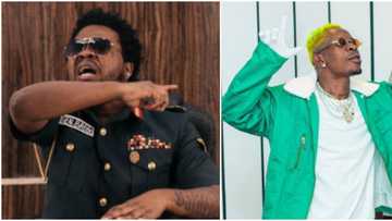 Saying nothing at all is better: Olamide replies fan who asked him about Shatta Wale's rant on Nigerian stars