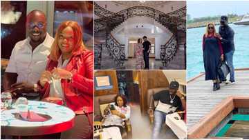 From 1 room to life in the mansion: 10 photos of Obi Cubana and wife cruising in wealth and affluence