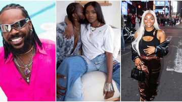 "Your papa": Adekunle Gold slams wife Simi, after she took to social media to call him out, fans react