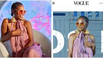 Davido’s baby mama Sophie recognized by CNN, Vogue Magazine, over outfit to Lagos Fashion Week