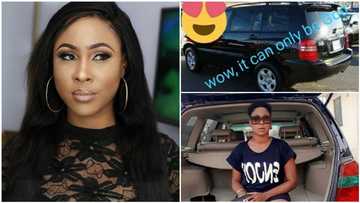 Actress Charity Nnaji flaunts new ride two weeks after losing her car in ghastly accident (photo)