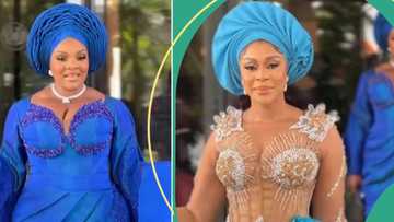 "Snatched and still straight": Asoebi ladies show off curves, stun in stylish corset dresses