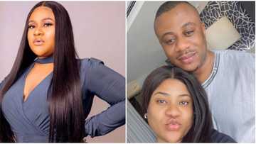 I dey try: Nkechi Blessing's politician hubby hails himself as he shares photo of actress