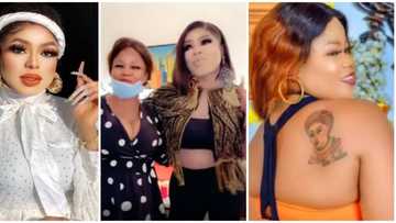 Another lady with Bobrisky tattoo confirms he is an assaulter, set to call him out