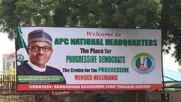 Yan shekarun da yayi a nan mun ji uwar bari - Ma'aikatan Sakatariyar APC yayin tuge hotunan Oshimole