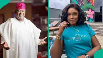 Akin Lewis goes emotional after Omoni Oboli makes heartfelt remarks after his movie performance