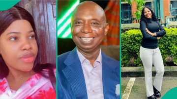 Corps member sees billionaire Ned Nwoko at National Assembly, posts lovely photos