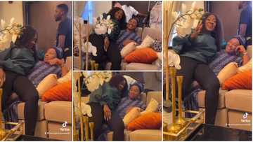 “2 legends”: Sweet video of Mercy Johnson sitting in Patience Ozokwo’s lap, billing her like a daughter trends