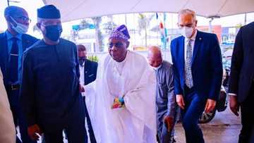 VP Osinbajo meets former President Obasanjo barely 24 hours after APC convention