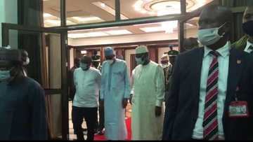 Arziƙi a gidanmu: Buhari ya shirya wa shuwagabannin ƙasashen Senegal da Guinea Bissau liyafa