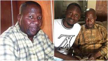 Actor Jigan Babaoja visits Baba Suwe with cash, says he needs N5m for medical treatment (photo)