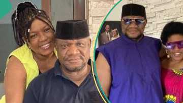 "Still d most lovey-dovey couple": Adorable moment Alex Usifo & wife mark 30th wedding anniversary