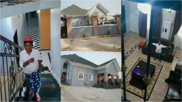 Home is everything - Actor Chinedu Ikedieze says as he shows off his newly-built mansion (video)