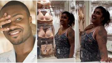 "I want that thing": Shy man enters shop to buy bra, but he is unable to tell salesgirl, video causes stir