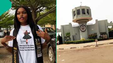 University of Ibadan graduate who lost her dad celebrates in tears makes 1 public request