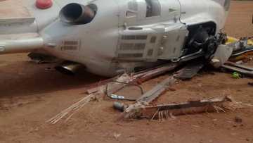 Osinbajo survives as his chopper crash-lands in Kogi state with others on board (photo)