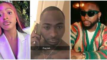 DJ Cuppy accused of calling Davido 'classless' over money-posing photos: "So he is razz?"