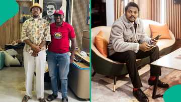 Man shares how Blord behaved when they met in his private office, releases photo