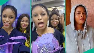 "I spent N1 million on her secondary school graduation": Nigerian mum proudly shows off daughter