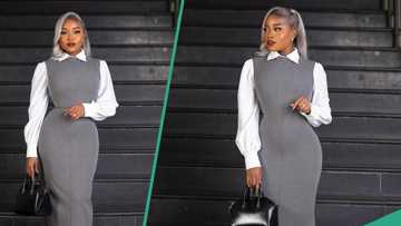 Hilda Baci recreates Veekee James' outfit, fans compare, pick who rocked it better: "No difference"
