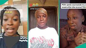 "Girl cuts hair over JAMB result": 3 students who unexpectedly got low scores in UTME 2025