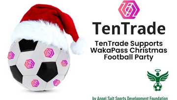 From the Number 10 Jersey to Community Impact: TenTrade Supports WakaPass Christmas Football Party
