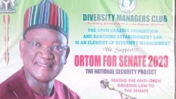 2023: Hotunan Neman Takarar Sanata na Gwamna Ortom Sun Mamaye Makurdi