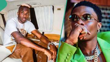 "Is Osimhen not in camp?" Footballer vibes to Wizkid's song at nightclub amid World Cup qualifiers